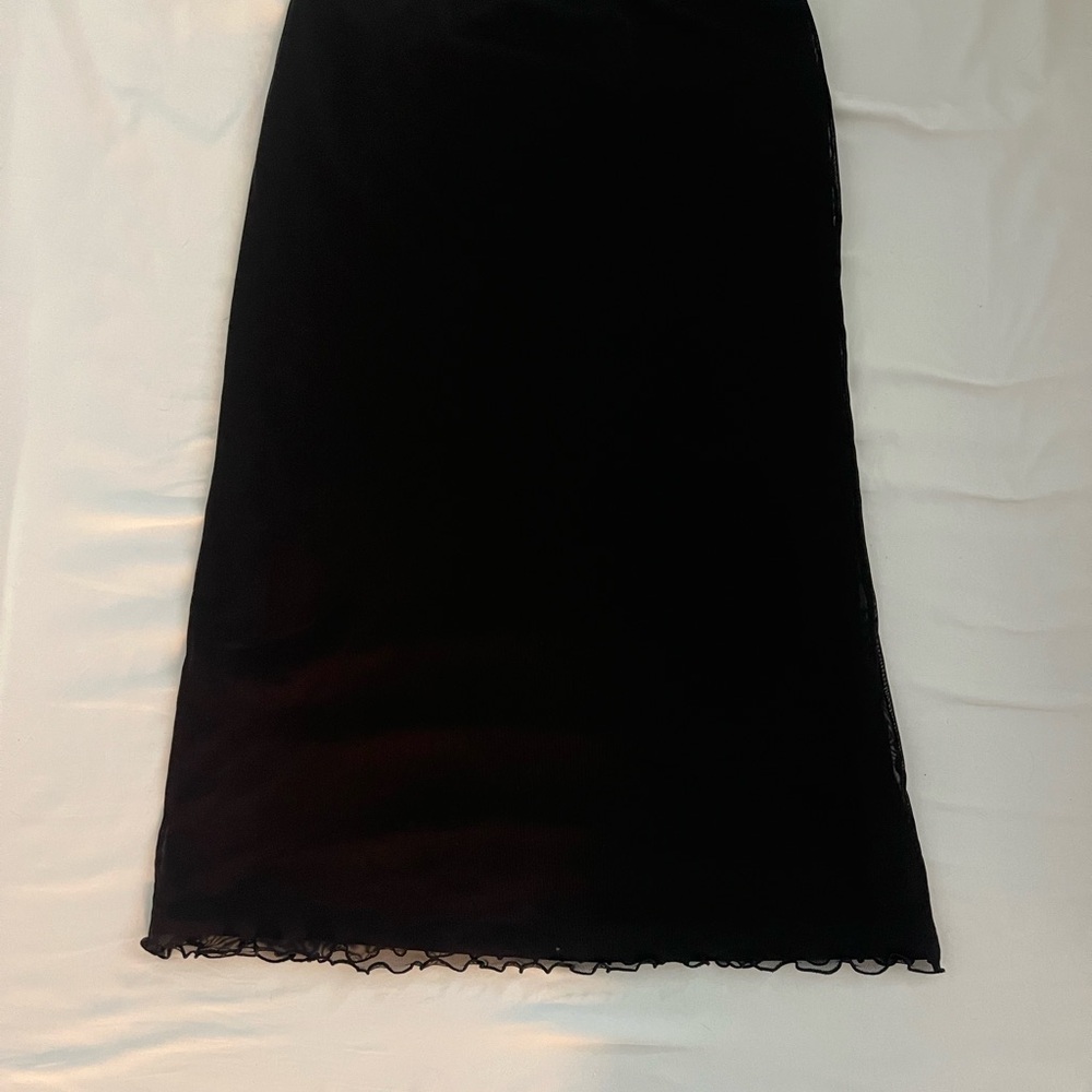Brandy Melville Black Midi Skirt